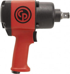 Chicago Pneumatic - 3/4" Drive, 6,300 RPM, 950 Ft/Lb Torque Impact Wrench - Pistol Grip Handle, 900 IPM, 30 CFM, 90 psi, 3/8" NPT Inlet - Top Tool & Supply