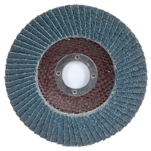 7″ × 1/4″ × 7/8″ PowerFlex Flap Disc Type 27 Flat 60 Grit - Top Tool & Supply