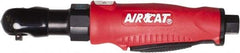 AIRCAT - 3/8" Drive, 380 RPM, 35 Ft/Lb Torque Ratchet Wrench - Inline Handle, 4 CFM, 90 psi, 1/4" NPT Inlet - Top Tool & Supply