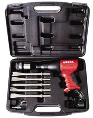 AIRCAT - 3,000 BPM, 2.8 Inch Long Stroke, Air Hammer Kit - 7.16 CFM Air Consumption, 1/4 Inch Inlet - Top Tool & Supply