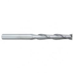 1/4 Dia. x 4 Overall Length 2-Flute Square End Solid Carbide SE End Mill-Round Shank-Center Cutting-Uncoated - Top Tool & Supply