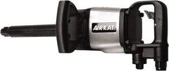 AIRCAT - 1" Drive, 5,000 RPM, 1,800 Ft/Lb Torque Impact Wrench - D-Handle, 1,400 IPM, 12 CFM, 90 psi, 1/2" NPT Inlet - Top Tool & Supply