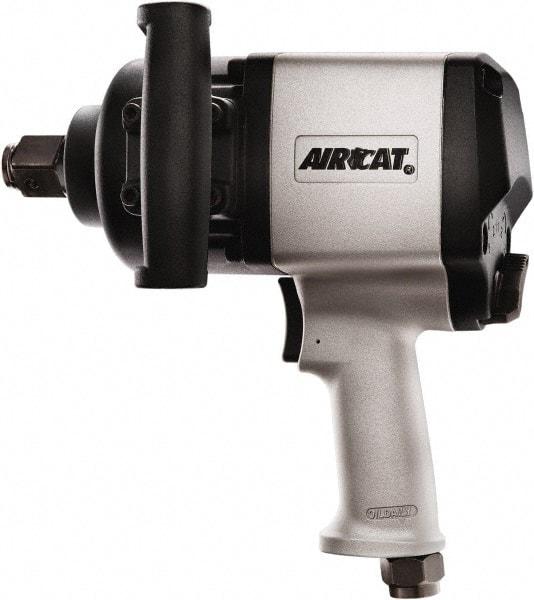 AIRCAT - 1" Drive, 4,800 RPM, 1,580 Ft/Lb Torque Impact Wrench - Pistol Grip Handle, 900 IPM, 13 CFM, 90 psi, 1/2" NPT Inlet - Top Tool & Supply