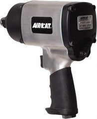 AIRCAT - 3/4" Drive, 6,000 RPM, 1,400 Ft/Lb Torque Impact Wrench - Pistol Grip Handle, 1,600 IPM, 8 CFM, 90 psi, 3/8" NPT Inlet - Top Tool & Supply