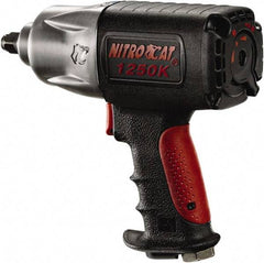 AIRCAT - 1/2" Drive, 8,500 RPM, 950 Ft/Lb Torque Impact Wrench - Pistol Grip Handle, 1,000 IPM, 8 CFM, 90 psi, 1/4" NPT Inlet - Top Tool & Supply