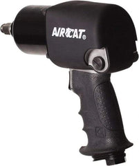 AIRCAT - 1/2" Drive, 9,500 RPM, 725 Ft/Lb Torque Impact Wrench - Pistol Grip Handle, 1,600 IPM, 8 CFM, 90 psi, 1/4" NPT Inlet - Top Tool & Supply