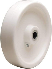 Hamilton - 8 Inch Diameter x 2 Inch Wide, Polyolefin Caster Wheel - 900 Lb. Capacity, 2-3/16 Inch Hub Length, 3/4 Inch Axle Diameter, Straight Roller Bearing - Top Tool & Supply