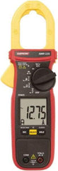 Amprobe - AMP-220, CAT III, Digital True RMS Clamp Meter with 1.378" Clamp On Jaws - 600 VAC/VDC, 600 AC/DC Amps, Measures Voltage, Capacitance, Current, microAmps, Resistance, Temperature - Top Tool & Supply