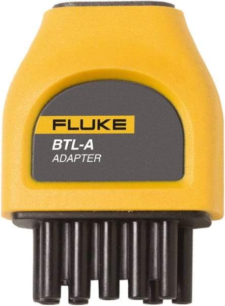 Fluke - Yellow/Black Electrical Test Equipment Adapter - Use with Fluke 500 Series Battersy Analyzers - Top Tool & Supply