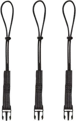 Ergodyne - 12-1/2" Tool Lanyard - Loop Connection, 13" Extended Length, Black - Top Tool & Supply