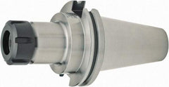 Parlec - 4.12" Projection, CAT50 Dual Contact Taper, ER32 Collet Chuck - Through Coolant - Exact Industrial Supply