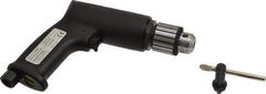 Ingersoll-Rand - 3/8" Keyed Chuck - Pistol Grip Handle, 3,800 RPM, 19 CFM, 0.5 hp, 90 psi - Top Tool & Supply