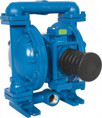 SandPIPER - 1" NPT, Metallic, Air Operated Diaphragm Pump - Buna-N Diaphragm, Aluminum Housing - Top Tool & Supply