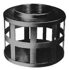 Kuriyama of America - 3" Hose, Square Hole Strainer - Plated Steel - Top Tool & Supply