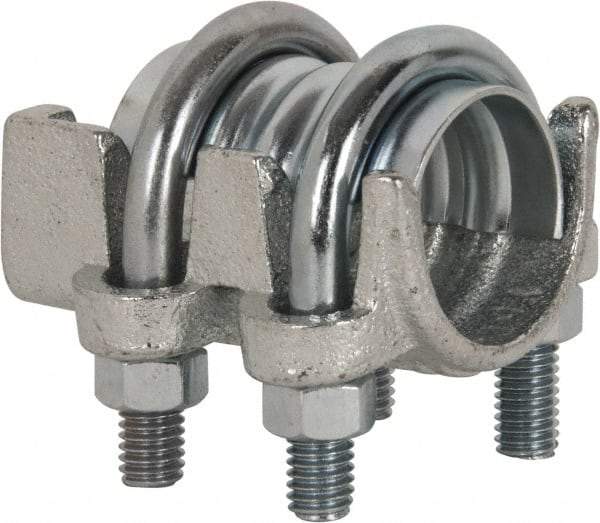 Campbell Fittings - 1" Hose, Interlocking U-Bolt Clamp - Plated Steel - Top Tool & Supply