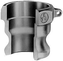 EVER-TITE Coupling Products - 5" Aluminum Cam & Groove Suction & Discharge Hose Male Adapter Female NPT Thread - Part A, 5" Butt Weld Thread, 75 Max psi - Top Tool & Supply