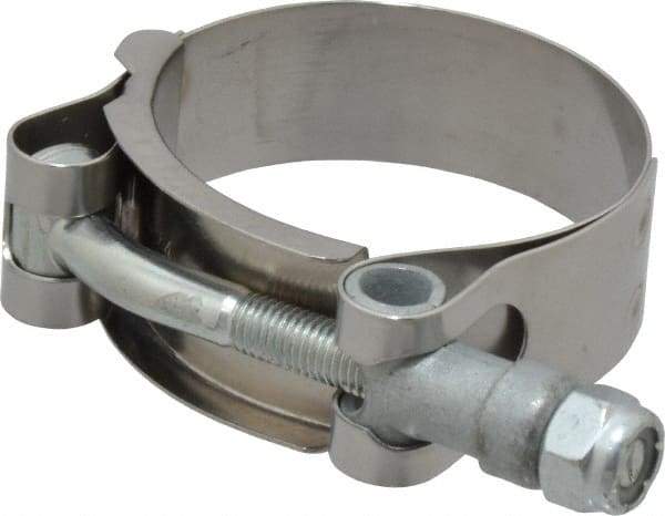 Campbell Fittings - 1-7/8" Hose, 3/4" Wide x 0.025" Thick, T-Bolt Band Clamp - Stainless Steel - Top Tool & Supply