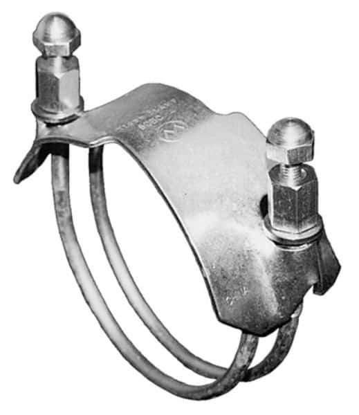 Kuriyama of America - 12" Hose, Single Bolt Clamp - Plated Steel - Top Tool & Supply