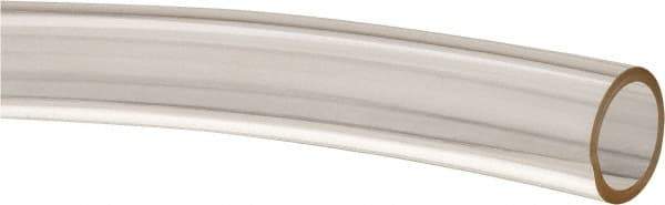 Made in USA - 1/2" ID x 5/8" OD, 1/16" Wall Thickness, Cut to Length (50' Standard Length) Plastic Tube - Clear, 14 Max psi, 40 Hardness - Top Tool & Supply