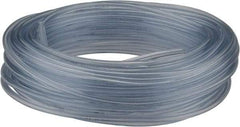 Made in USA - 1/16" ID x 3/16" OD, 1/16" Wall Thickness, 50' Long, Tygon Tube - Clear, 90 Max psi, 64 Hardness - Top Tool & Supply