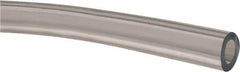 Made in USA - 3/8" ID x 5/8" OD, 1/8" Wall Thickness, Cut to Length (50' Standard Length) Plastic Tube - Clear, 14 Max psi, 63 Hardness - Top Tool & Supply