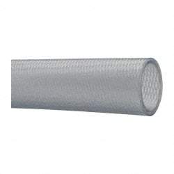 Made in USA - 2" ID x 2-1/2" OD, 1/4" Wall Thickness, Cut to Length (50' Standard Length) PVC Tube - Clear, 80 Max psi, 80 Hardness - Top Tool & Supply