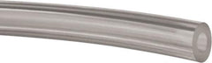 Made in USA - 1/4" ID x 1/2" OD, 1/8" Wall Thickness, Cut to Length (100' Standard Length) Polyurethane Tube - Clear, 71 Max psi - Top Tool & Supply