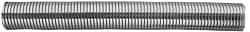 Federal Hose - 3-1/2" ID, 1,800°F Max, Stainless Steel Unlined Flexible Metal Duct Hose - 15-1/2" Bend Radius, 25' Long - Top Tool & Supply