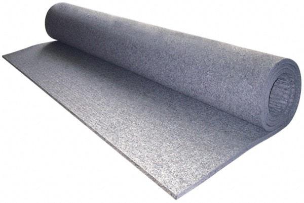 Made in USA - 1/8 Inch Thick x 60 Inch Wide x 60 Inch Long, Pressed Wool Felt Sheet - 2 Lbs/Square Yd., Gray, 400 psi - Top Tool & Supply