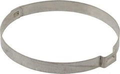 Oetiker - 60.4 to 63.5mm, 1-Ear Clamp - 2-1/2" Noml Size, 10mm Inner Width, 7mm Wide x 0.6mm Thick, Stainless Steel - Top Tool & Supply