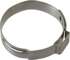 Oetiker - Stepless Ear Clamp - 1-5/16" Noml Size, 10mm Inner Width, 7mm Wide x 0.6mm Thick, Stainless Steel - Top Tool & Supply