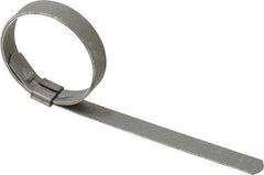 IDEAL TRIDON - 1-3/8" ID Grade 201 Stainless Steel Preformed Center Punch Clamp - 3/8" Wide, 0.025" Thick - Top Tool & Supply