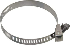 IDEAL TRIDON - SAE Size 48, 1-1/2 to 3-1/2" Diam, Stainless Steel Quick Release Worm Drive Clamp - 1/2" Wide, Material Grade 301, Series 550 - Top Tool & Supply