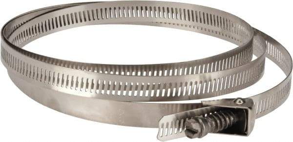 IDEAL TRIDON - SAE Size 248, 1-3/4 to 16" Diam, Stainless Steel Quick Release Worm Drive Clamp - 1/2" Wide, Material Grade 301, Series 550 - Top Tool & Supply