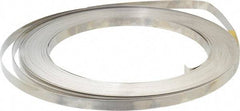 IDEAL TRIDON - Grade 201, Stainless Steel Banding Strap Roll - 1/2" Wide x 0.03" Thick - Top Tool & Supply