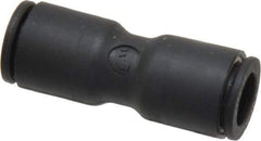 Legris - 5/16" Outside Diam, Nylon Push-to-Connect Tube Union - 290 Max psi - Top Tool & Supply