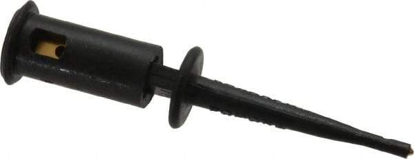 Pomona - Black Electrical Test Equipment Clip - Use with SMD Grabbers - Top Tool & Supply