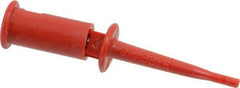 Pomona - Red Electrical Test Equipment Clip - Use with SMD Grabbers - Top Tool & Supply