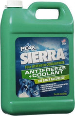 Peak - 1 Gal Antifreeze & Coolant - Propylene Glycol & Conventional Inhibitors Composition - Top Tool & Supply