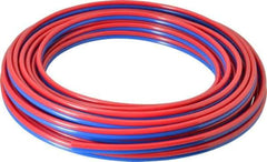 Coilhose Pneumatics - 5/32" ID x 1/4" OD, 50' Long, Polyurethane Tube - Red/Blue, 125 Max psi, 95 Hardness - Top Tool & Supply