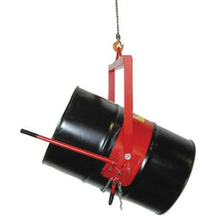 Wesco Industrial Products - 800 Lb Load Capacity, 55 Gal Drum Lifter - 8-1/2" Wide x 36" High, Steel Wheels - Top Tool & Supply