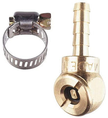 Coilhose Pneumatics - Air Hose Chuck & Worm Drive Clamp - 1/4" Thread - Top Tool & Supply