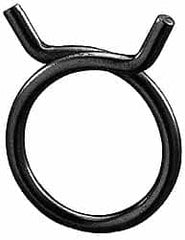 Rotor Clip - 1.62" Wide, Carbon Steel Single Wire Hose Clamp - Top Tool & Supply