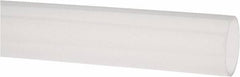 Made in USA - 7/8" ID x 31/32" OD, 3/64" Wall Thickness, Cut to Length (50' Standard Length) PTFE Tube - Translucent, 56 Hardness - Top Tool & Supply