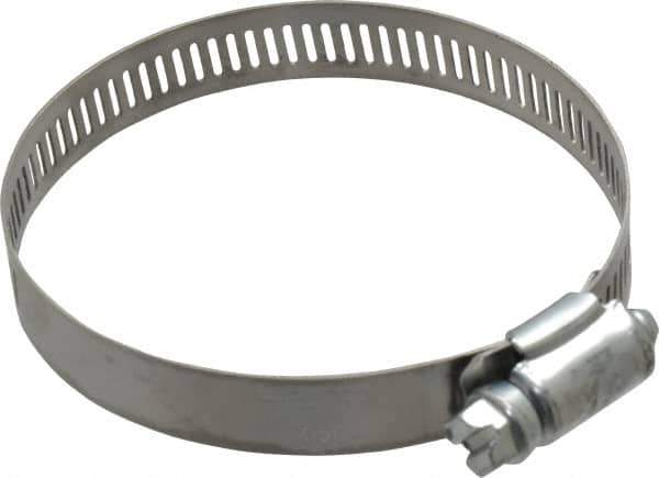 IDEAL TRIDON - SAE Size 40, 2-1/16 to 3" Diam, Carbon Steel Worm Drive Clamp - 1/2" Wide, Series 600 - Top Tool & Supply