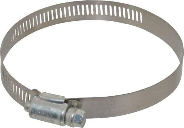 IDEAL TRIDON - SAE Size 52, 2-13/16 to 3-3/4" Diam, Carbon Steel Worm Drive Clamp - 1/2" Wide, Series 600 - Top Tool & Supply