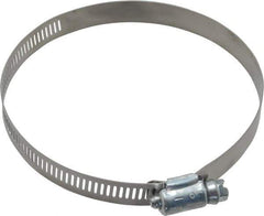 IDEAL TRIDON - SAE Size 64, 2-1/2 to 4-1/2" Diam, Carbon Steel Worm Drive Clamp - 1/2" Wide, Series 600 - Top Tool & Supply