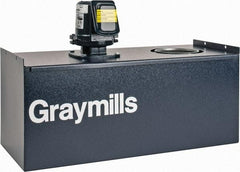 Graymills - 10 Gallon Tank Capacity, Coolant Pump/Motor - 24" Tank Length x 9-3/4" Tank Width x 16" Tank Height - Top Tool & Supply