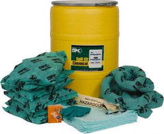 Brady SPC Sorbents - 38 Gal Capacity Hazardous Materials Spill Kit - 55 Gal Drum - Top Tool & Supply