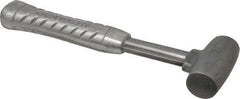 American Hammer - 1-1/2 Lb Head 1" Face Zinc Aluminum Alloy Nonmarring Hammer - 11-1/2" OAL, Aluminum Handle - Top Tool & Supply